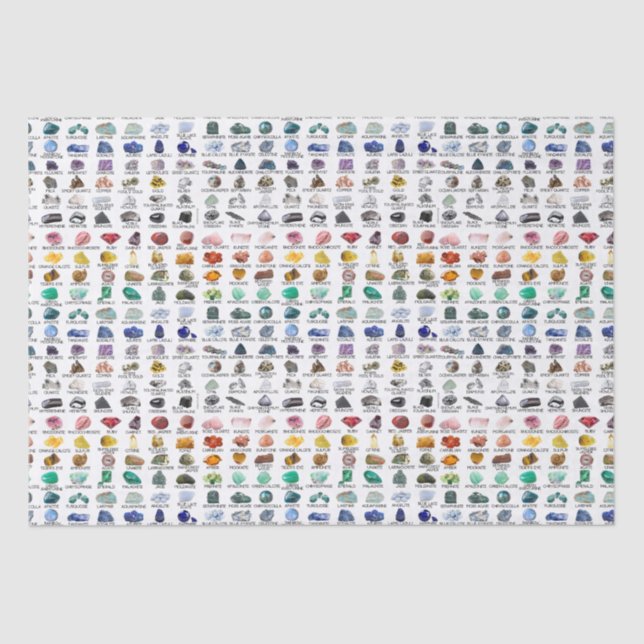 Seda Papel de té de regalo de colección de cristal de R (Anverso)