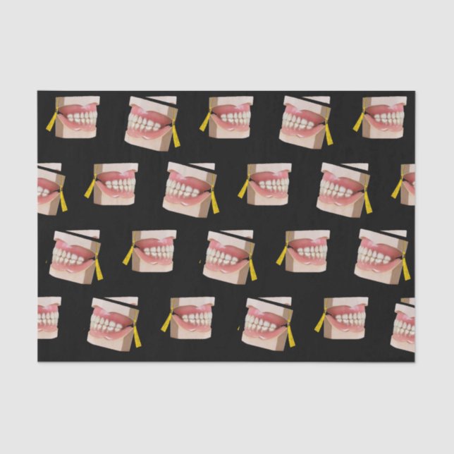 Seda Papel de té de regalo del partido de graduación de (Anverso)