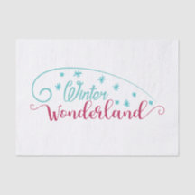 Papel de té de Winter Wonderland