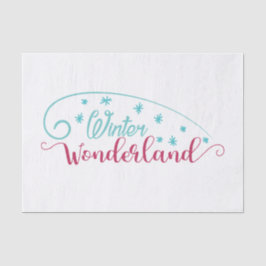 Seda Papel de té de Winter Wonderland