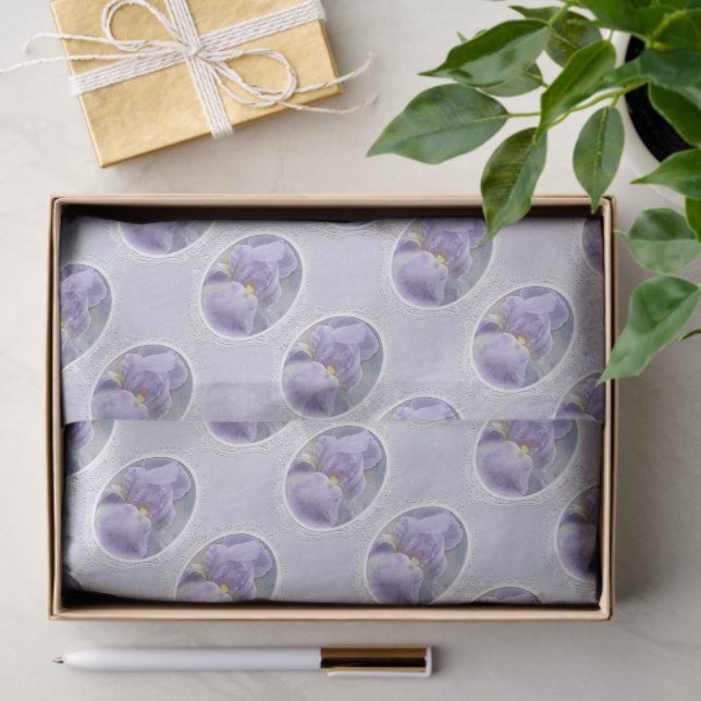 Seda Papel de té del día de la madre de Pastel Purple I (Regalo )