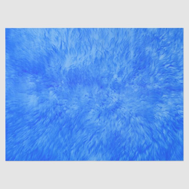 Seda Papel de té frenético de la piel azul (Anverso)