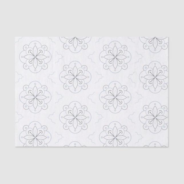 Seda Papel de té inspirado en Victoria (Anverso)