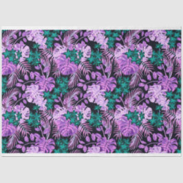 Seda Papel de té moderno con un toque floral popular