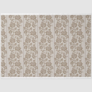 Seda Papel de té moderno con un toque floral popular