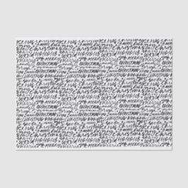 Seda Papel de té navideño