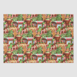 Seda Papel de té para el tren de Gingbread