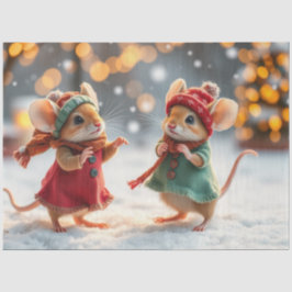 Seda Papel de té para ratones de Navidades cutáneos