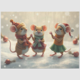 Seda Papel de té para ratones de Navidades cutáneos