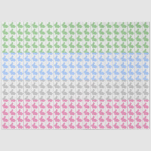Seda Papel de té Pastel de conejo de Pascua