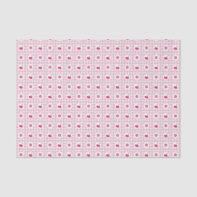 Seda Papel de té picnic de cereza (Anverso)