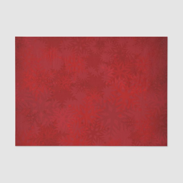Seda Papel de té rojo navideño para navidades (Anverso)