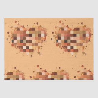 Seda Papel de tejido cardíaco de un mundo