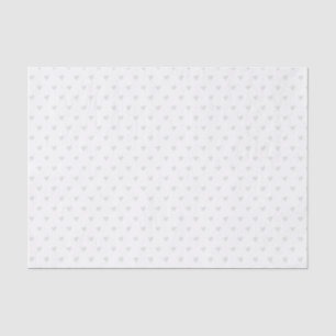 Seda Papel de tejido cardíaco rosado