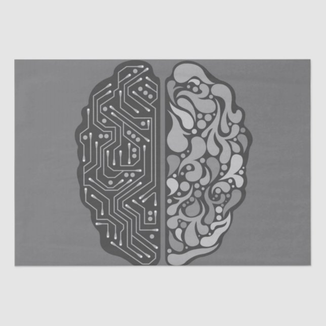 Seda papel de tejido cerebral (Anverso)
