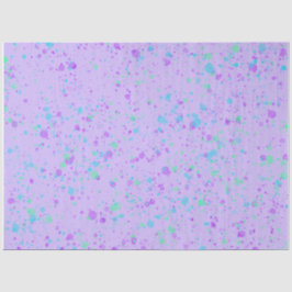 Seda Papel de tejido con bandeja de pintura púrpura