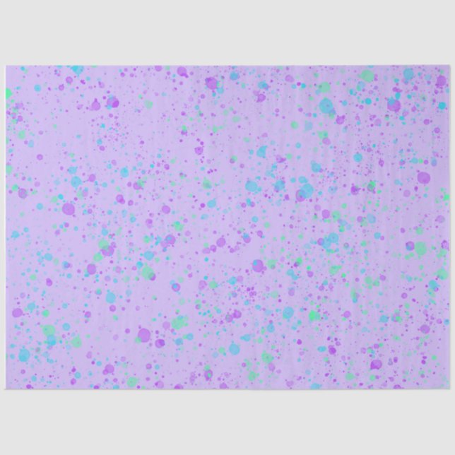 Seda Papel de tejido con bandeja de pintura púrpura (Anverso)