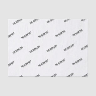Seda PAPEL DE TEJIDO CON MARCA personalizado