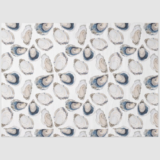 Seda Papel de tejido costero de semicírculo de ostión (Anverso)