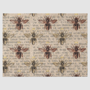 Seda Papel de tejido de abeja marrón