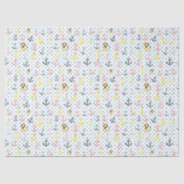 Seda Papel De Tejido De Ancla