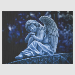 Seda papel de tejido de ángel de la noche