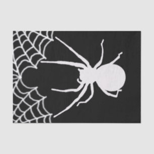 Seda Papel de tejido de araña blanca