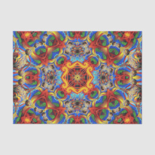 Seda papel de tejido de arte del templo