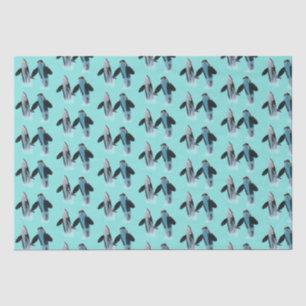 Seda Papel de tejido de ballena orca / asesino