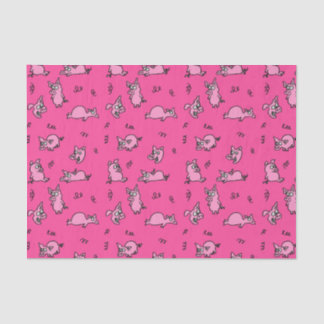 Seda Papel de Tejido de Cerdo