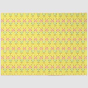 Seda Papel de tejido de cítricos retro