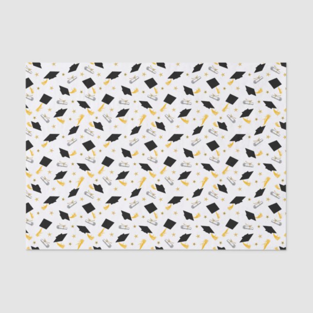 Seda Papel de tejido de clase de graduación (Anverso)