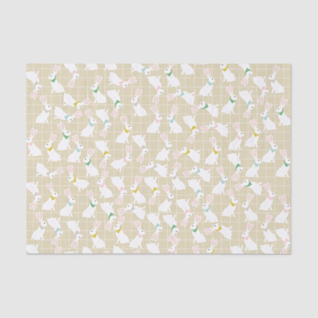 Seda Papel de tejido de conejo corto (Anverso)