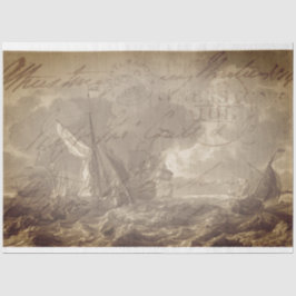 Seda Papel de Tejido de Decoración de Mobiliario Náutic