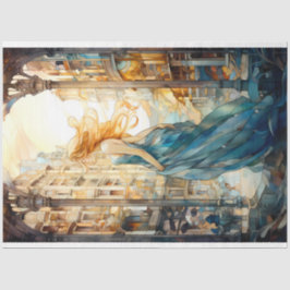 Seda Papel De Tejido De Decoraciones Inspirado En Vidri