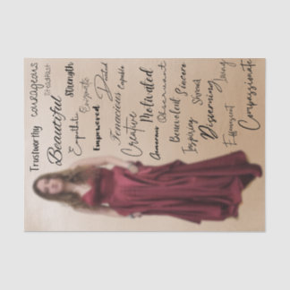 Seda papel de tejido de descomposición