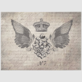 Seda papel de tejido de descomposición de alas