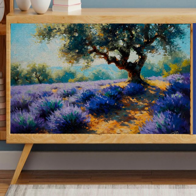 Seda Papel de tejido de descomposición del árbol de lav (Subido por el creador)