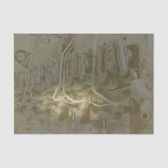 Seda Papel de tejido de descomposición del motor indust (Anverso)