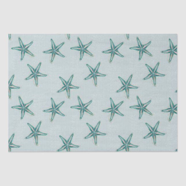 Seda Papel de tejido de diseño para Starfish (Anverso)