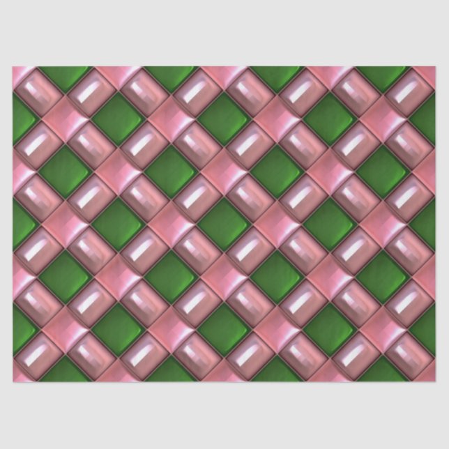 Seda Papel de tejido de entramado de navidades (Anverso)