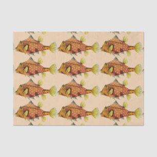 Seda papel de tejido de envoltura de pescado