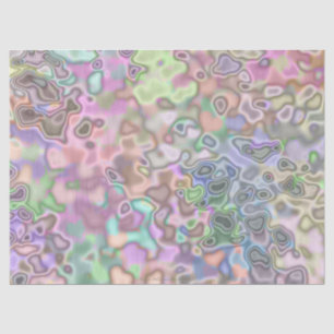 Seda Papel de tejido de espejismo de color pastel