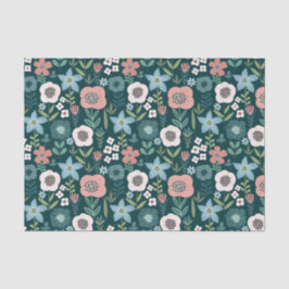 Seda Papel de tejido de flores