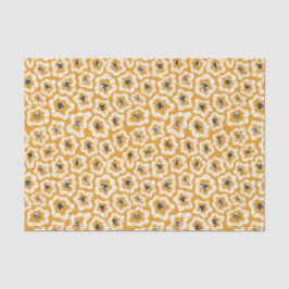 Seda Papel de tejido de flores