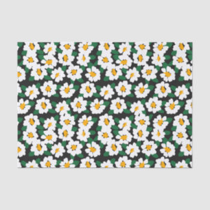 Seda Papel de tejido de flores