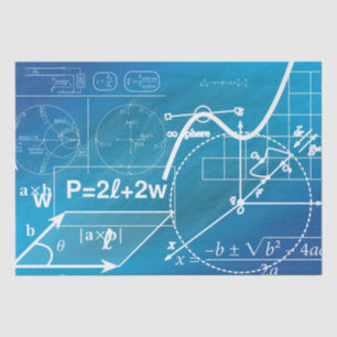 Seda papel de tejido de fórmula geométrica