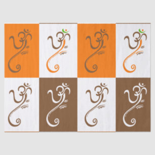 Seda Papel de tejido de Ganesha