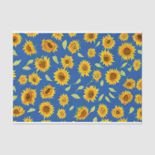 Seda Papel de tejido de girasol