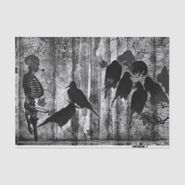 Seda Papel de Tejido de HALLOWEEN (Anverso)